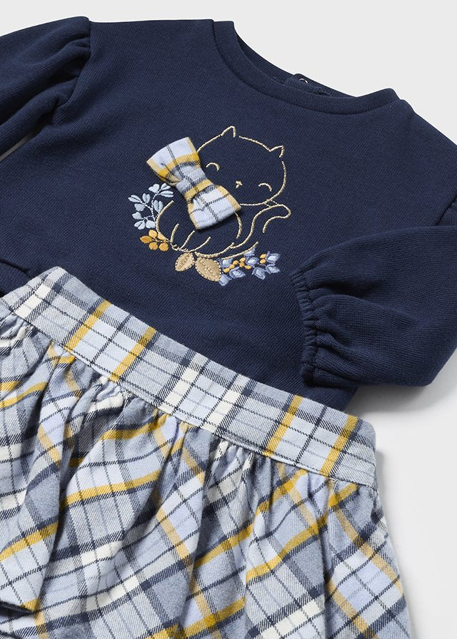 Mayoral Conjunto saia e camisola bebé