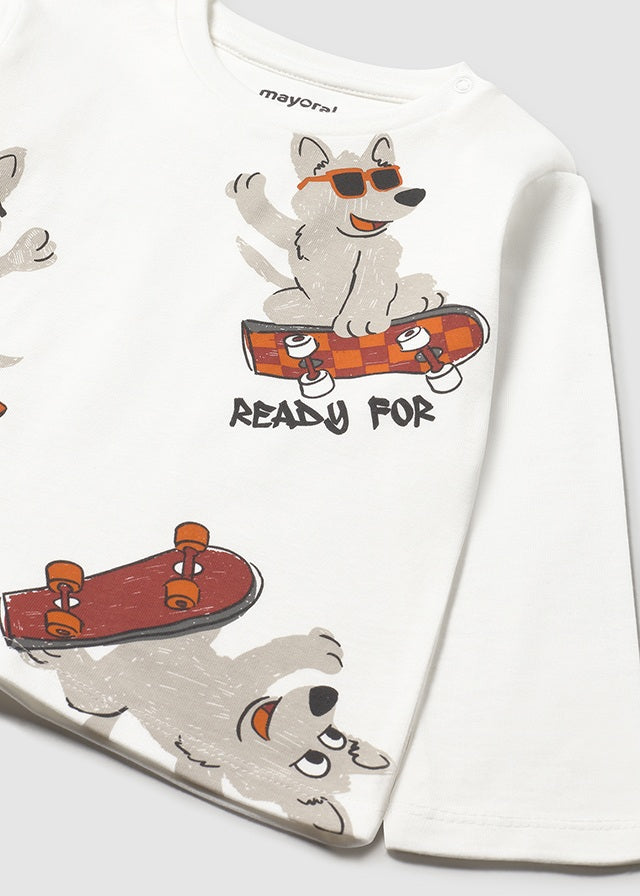 Mayoral Camisola animais bebé