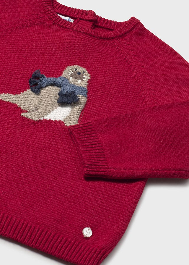Mayoral Camisola intarsia unissexo bebé