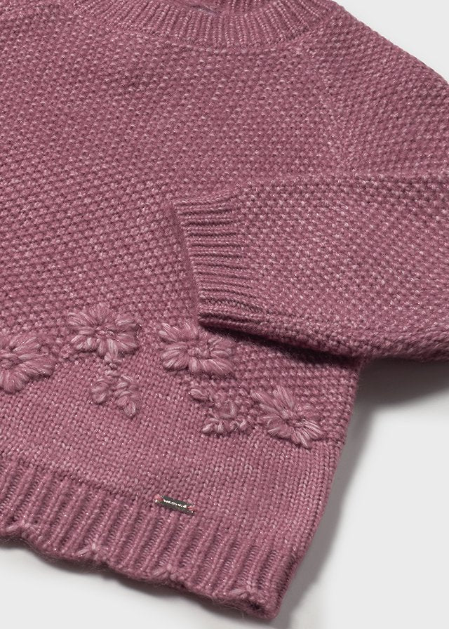 Mayoral Camisola flores bordadas bebé
