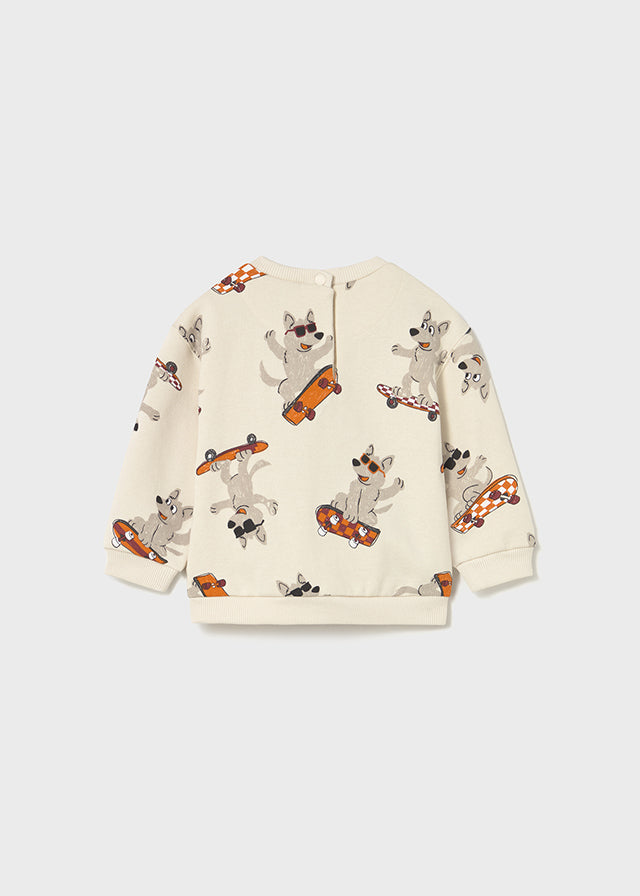 Mayoral Sweat estampada bebé