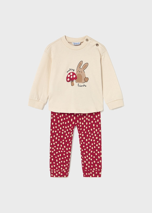 Mayoral Conjunto leggings oversize bebé