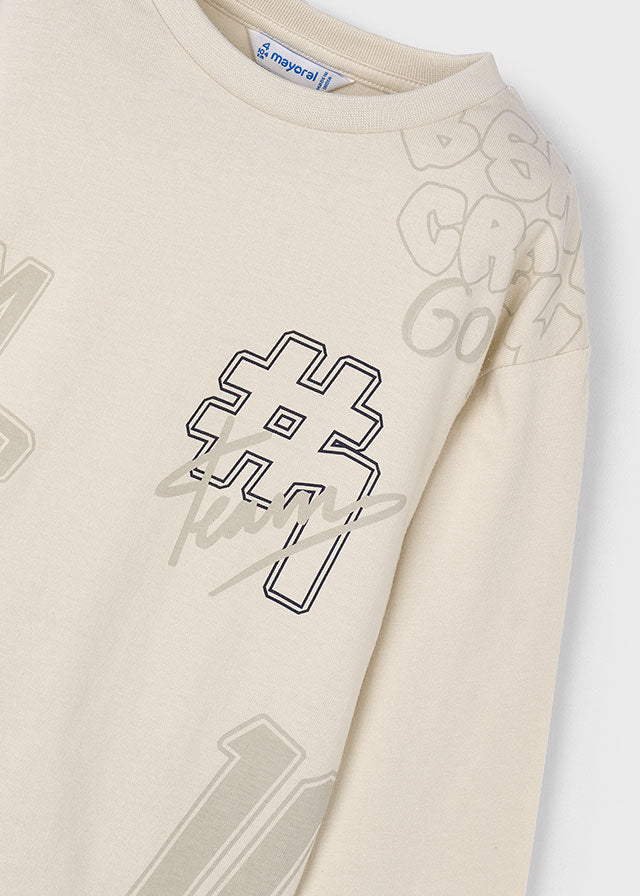Mayoral Camisola serigrafia menino
