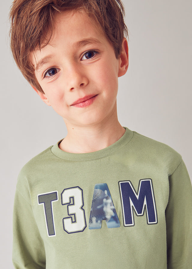 Mayoral Camisola letras lenticular menino