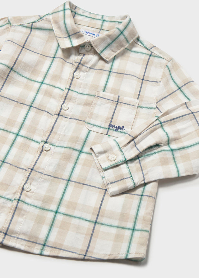 Mayoral Camisa quadrados viella bebé
