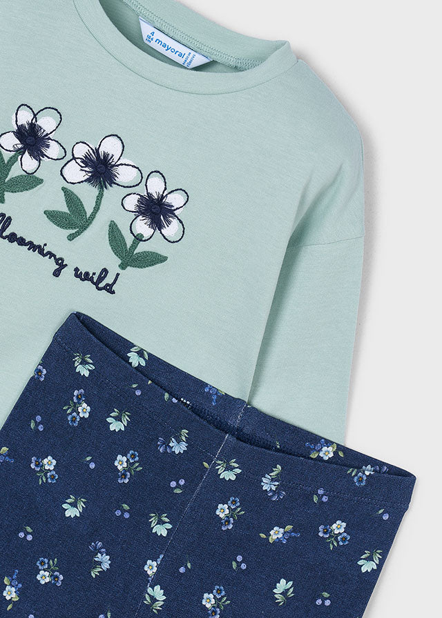 Mayoral Conjunto leggings e camisola menina