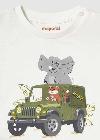 Mayoral T-shirt safari bebé