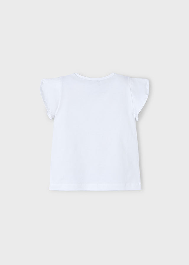 Mayoral T-shirt aplicações menina
