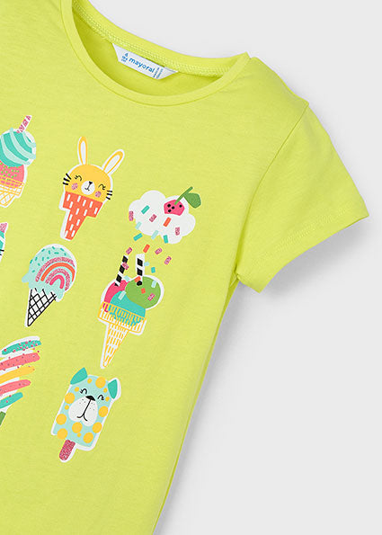 Mayoral T-shirt estampada menina