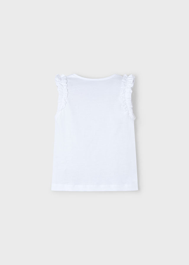 Mayoral T-shirt sem mangas menina