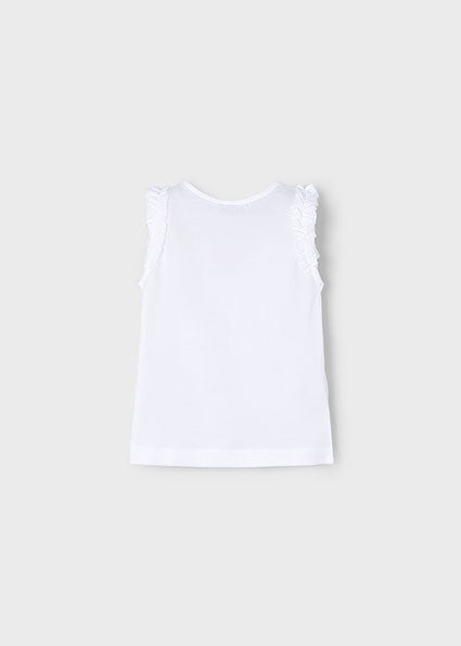 Mayoral T-shirt sem mangas menina