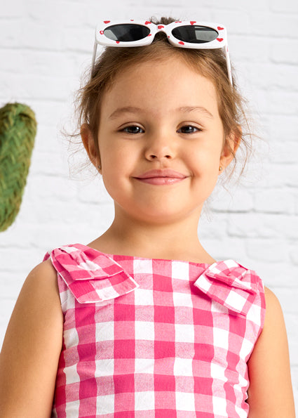 Mayoral Top peplum laço menina