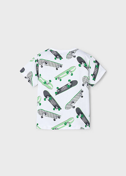 Mayoral T-shirt estampada skate menino