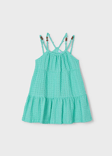 Mayoral Vestido perfurado menina
