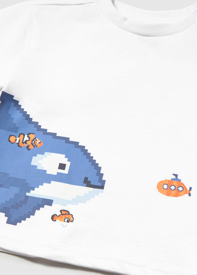 Mayoral T-shirt serigrafia bebé