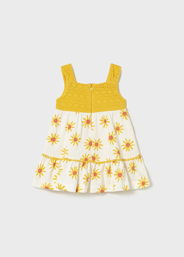 Mayoral Vestido combinado bebé