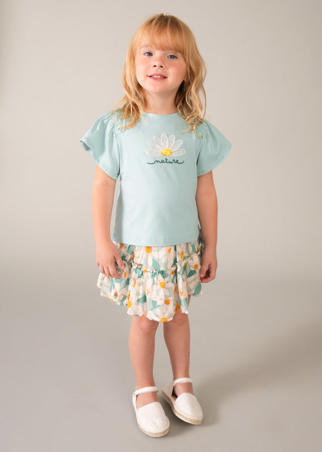 Mayoral T-shirt aplique menina
