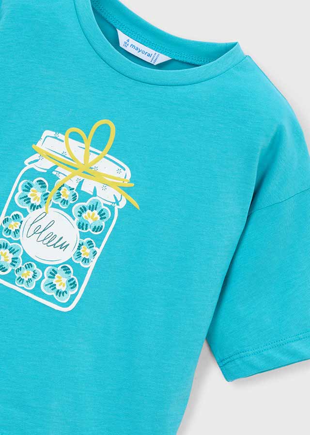 Mayoral T-shirt ombro caído menina