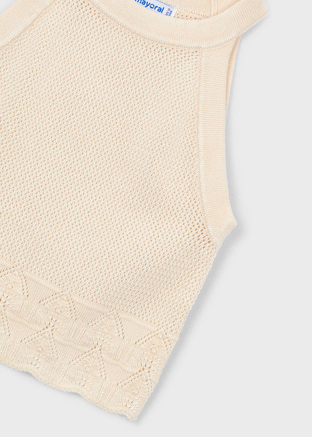 Mayoral Top gola halter menina
