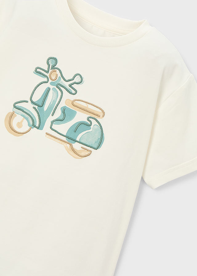 Mayoral T-shirt bordado menino
