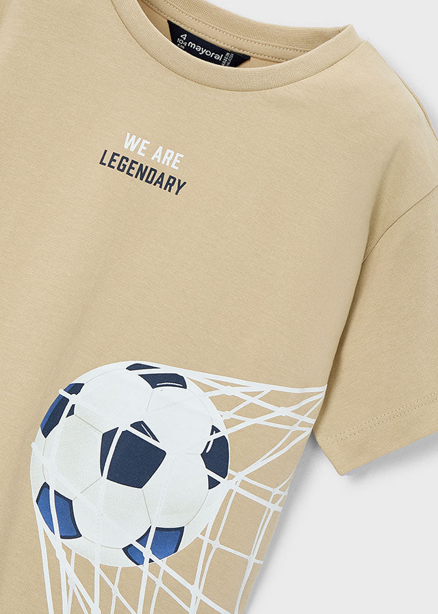 Mayoral T-shirt futebol menino