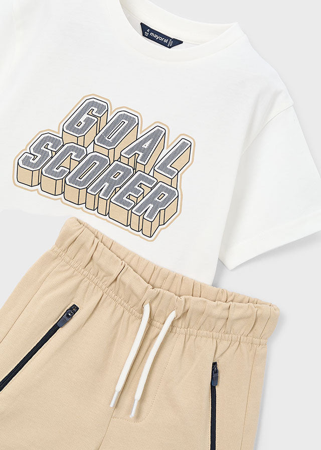 Mayoral Conjunto calções e t-shirt menino