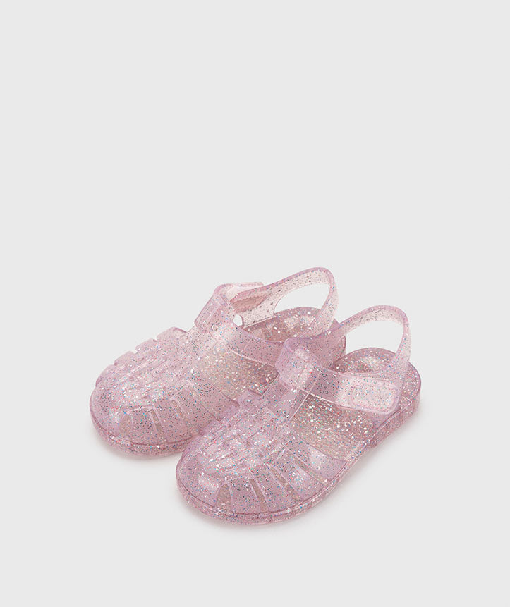 Igor Sandália Clássica Glitter Rosa