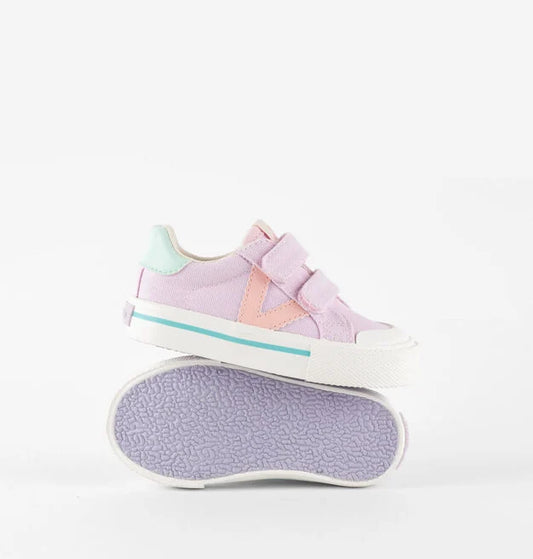 Victoria Ténis lona com velcro Pétalo