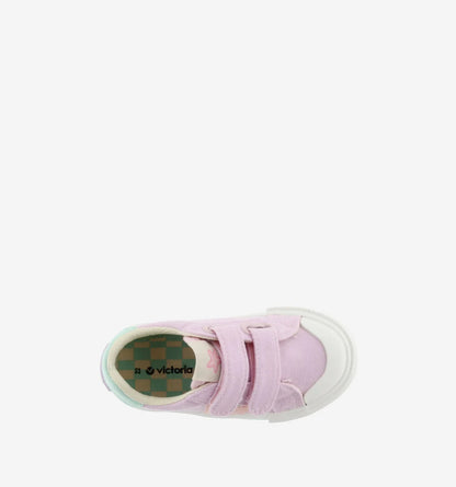 Victoria Ténis lona com velcro Pétalo