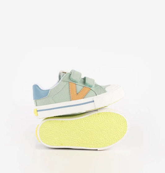 Victoria Ténis lona com velcro Melon