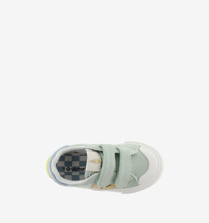 Victoria Ténis lona com velcro Melon
