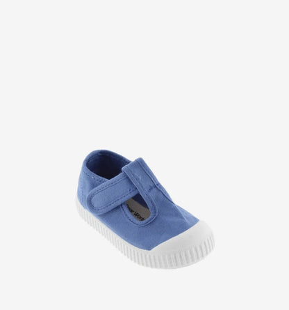 Victoria Sapato com velcro Anil