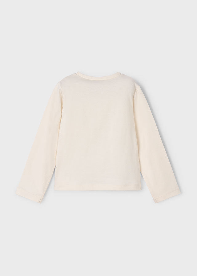 Mayoral Camisola básica flor menina