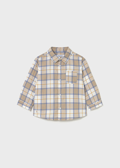 Mayoral Camisa quadrados bebé