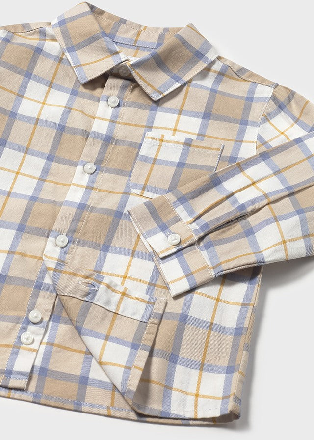 Mayoral Camisa quadrados bebé