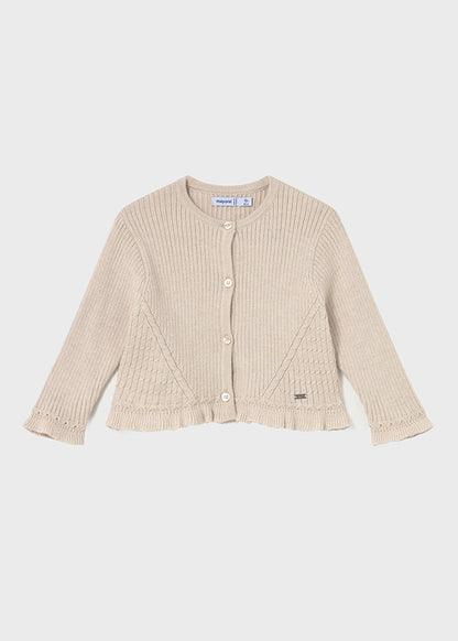Mayoral Bolero folho tricô bebé