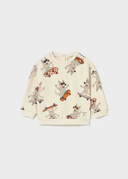 Mayoral Sweat estampada bebé