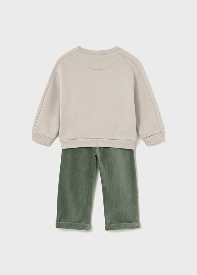Mayoral Conjunto calças e sweat bebé