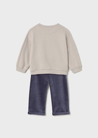 Mayoral Conjunto calças e sweat bebé