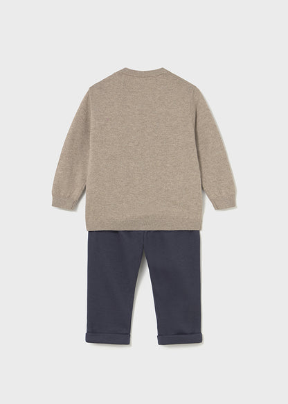 Mayoral Conjunto calças e camisola bebé