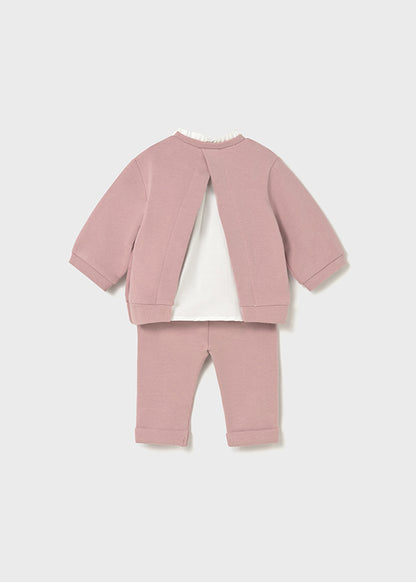 Mayoral Conjunto calças e sweat recém nascida