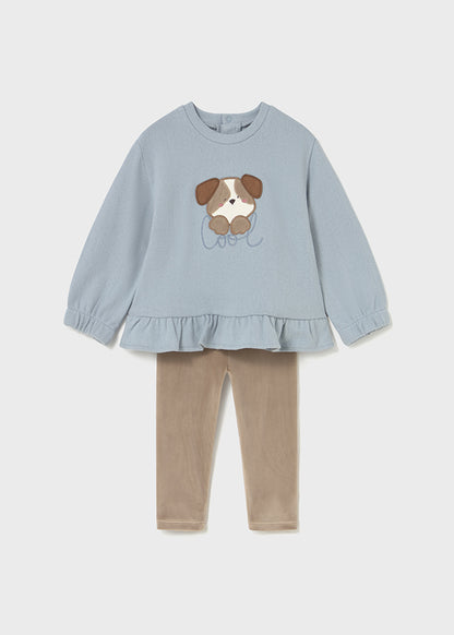 Mayoral Conjunto leggings e sweat bebé