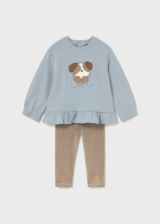 Mayoral Conjunto leggings e sweat bebé