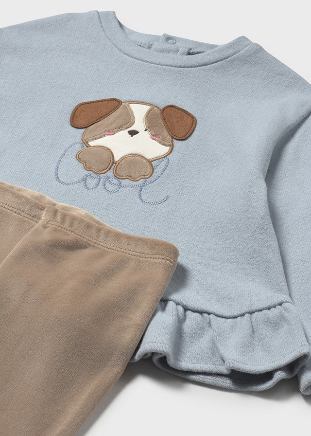 Mayoral Conjunto leggings e sweat bebé
