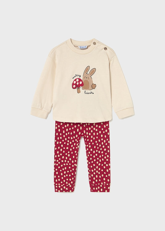 Mayoral Conjunto leggings oversize bebé