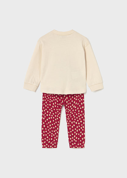 Mayoral Conjunto leggings oversize bebé