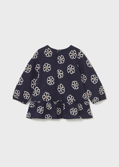 Mayoral Vestido jacquard bebé