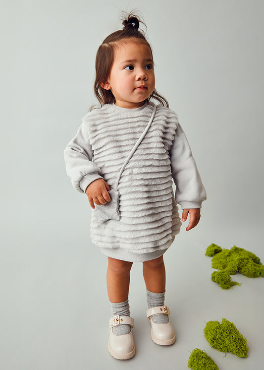 Mayoral Vestido com bolso bebé