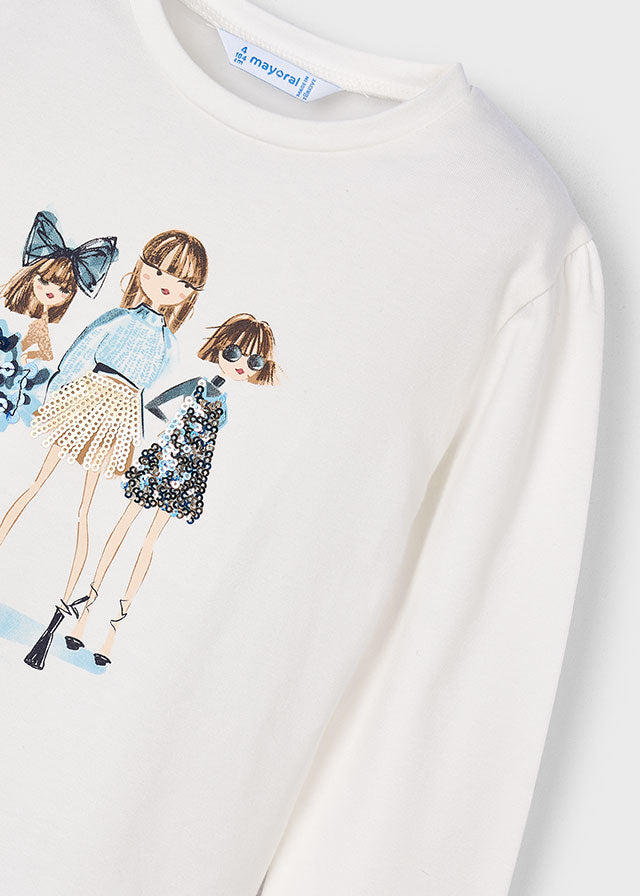 Mayoral Camisola bonecas menina