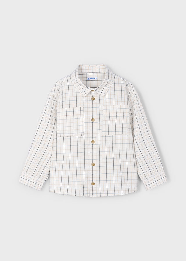 Mayoral Camisa quadrados menino